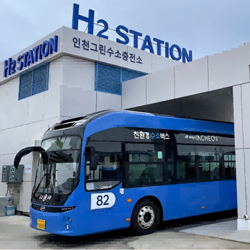 Chính phủ Hàn Quốc tiết lộ xe buýt chạy bằng hydro đầu tiên theo kế hoạch năng lượng sạch