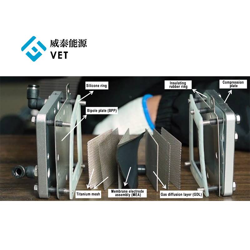 Thành phần và nguyên tắc làm việc của điện phân sản xuất hydro PEM