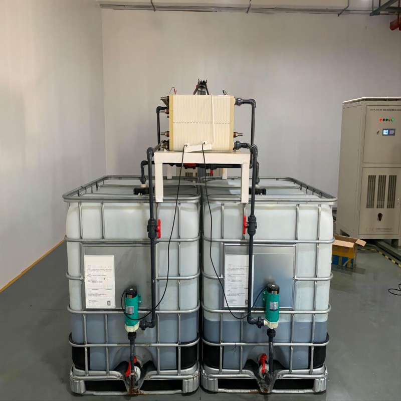 Màng trao đổi ion tùy chỉnh Pile 5kw Bộ pin lưu lượng Vanadi