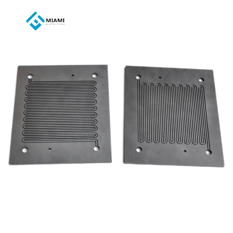 Các tấm lưỡng cực than chì dẫn điện cao cho ngăn xếp pin nhiên liệu