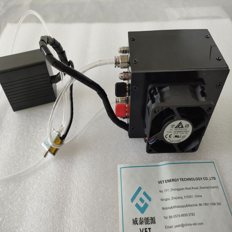 Pemfc Stack 12v Tế bào nhiên liệu hydro 100w chạy bằng nhiên liệu hydro Pin xe đạp Máy phát điện hydro