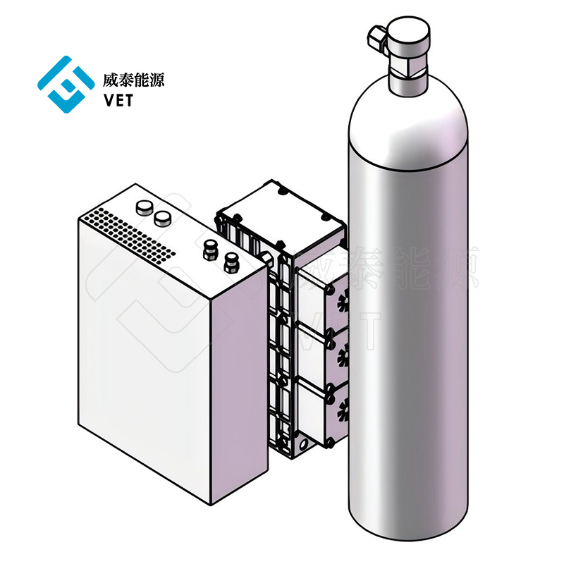 Hệ thống năng lượng pin nhiên liệu lưu trữ hydro trạng thái rắn